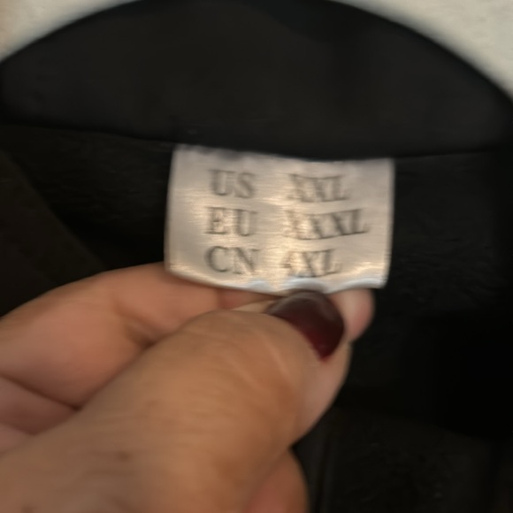 BLACK HOODED JACKET - Picture 6 of 7